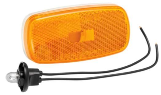 Bargman #59 Series Incandescent Amber Clearance Side Marker Light