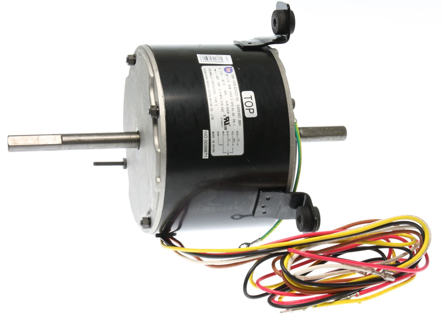 Dometic A/C 3 Speed 1/5 HP Broad Ocean Fan Motor - 3313107.041