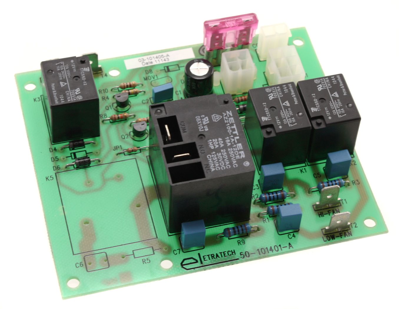 Dometic 3311924.000, OEM Duo Therm AC Control Board Analog CF Relay Board