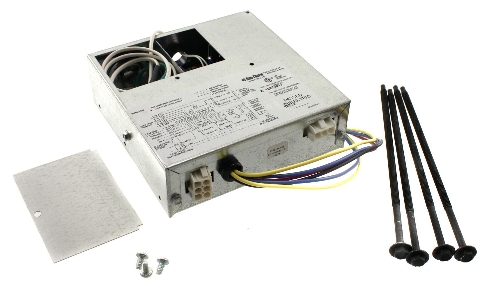Used Dometic / Duo-Therm Air Conditioner Control Box Assembly - 3109226.005