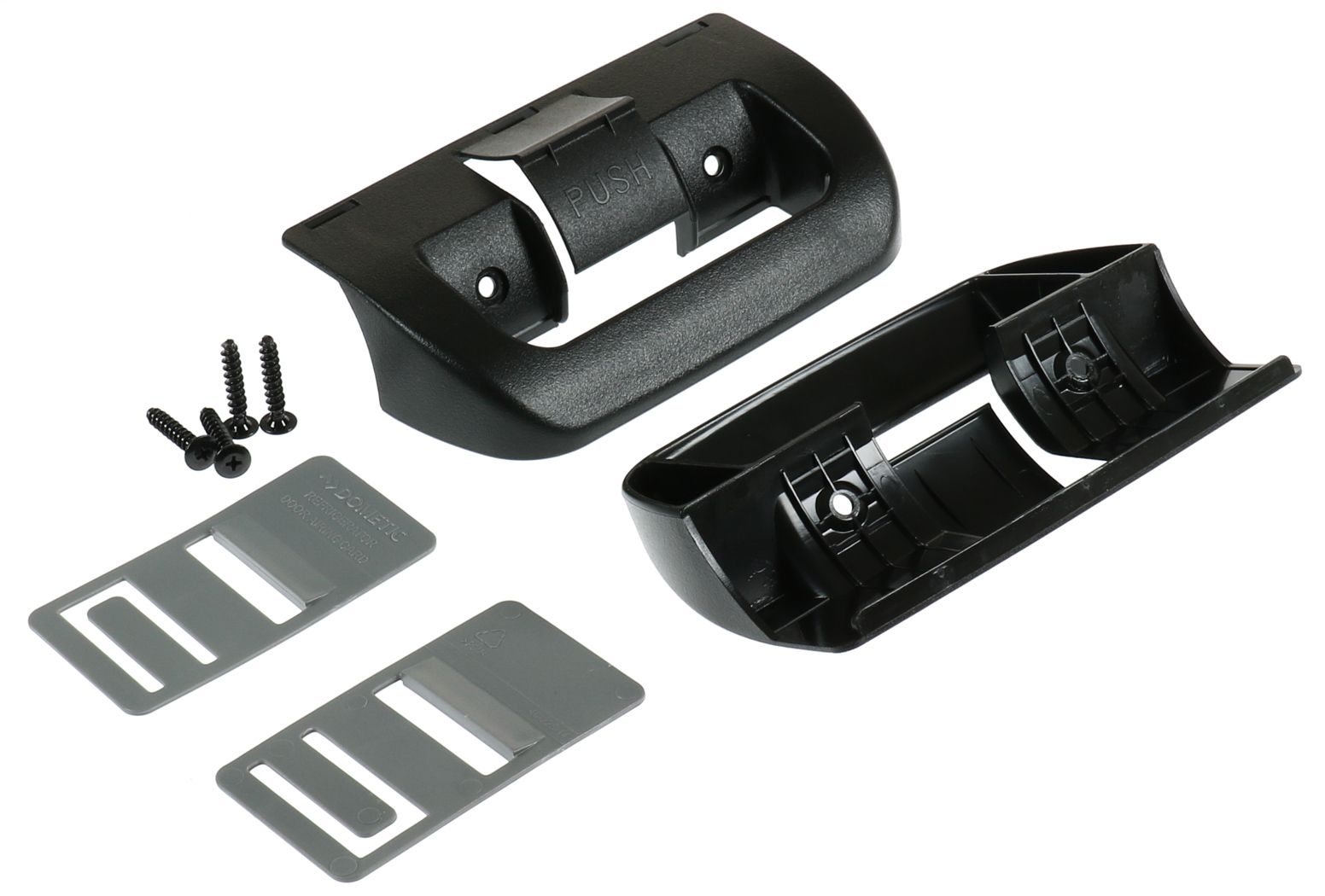 Dometic Refrigerator Black Door Handle Combo Kit - 38511740311 Dometic Refrigerator Black Door Handle Combo Kit - 38511740311