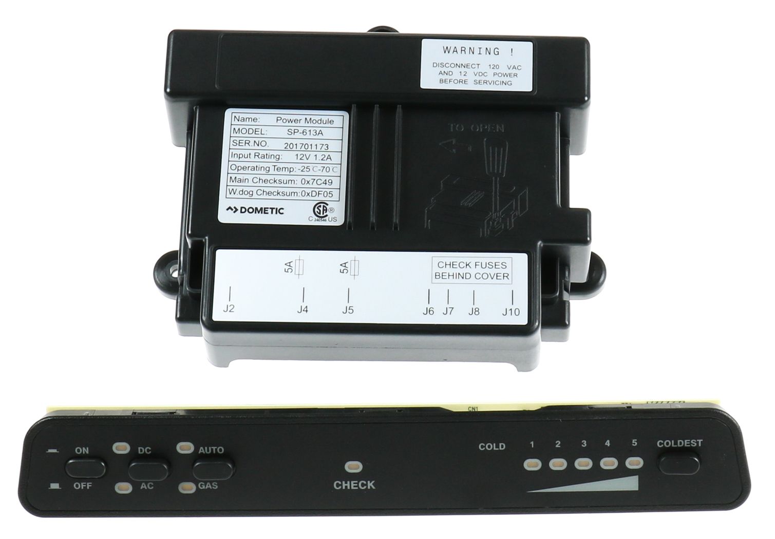 Dometic Refrigerator Control Interface w/ Power Control Module-3W