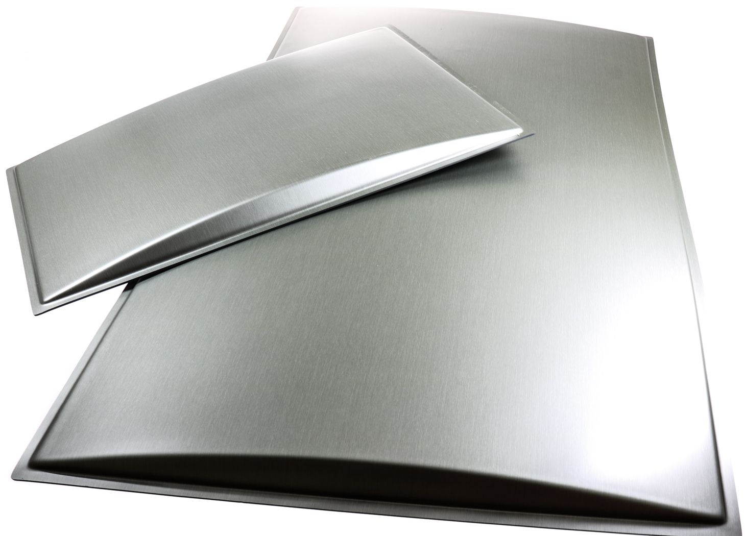 Dometic RM3962 NewGen Refrigerator Upper & Lower Brushed Aluminum