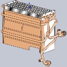 Girard Replacement Water Heater Heat Exchanger Assembly