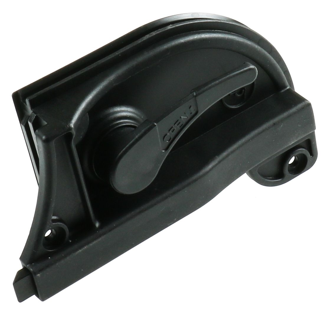 Lippert Components Black Swing To The Right Entry Screen Door