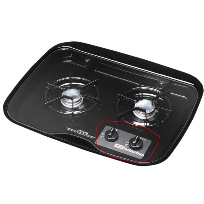 Image for display only. Knob color is white.