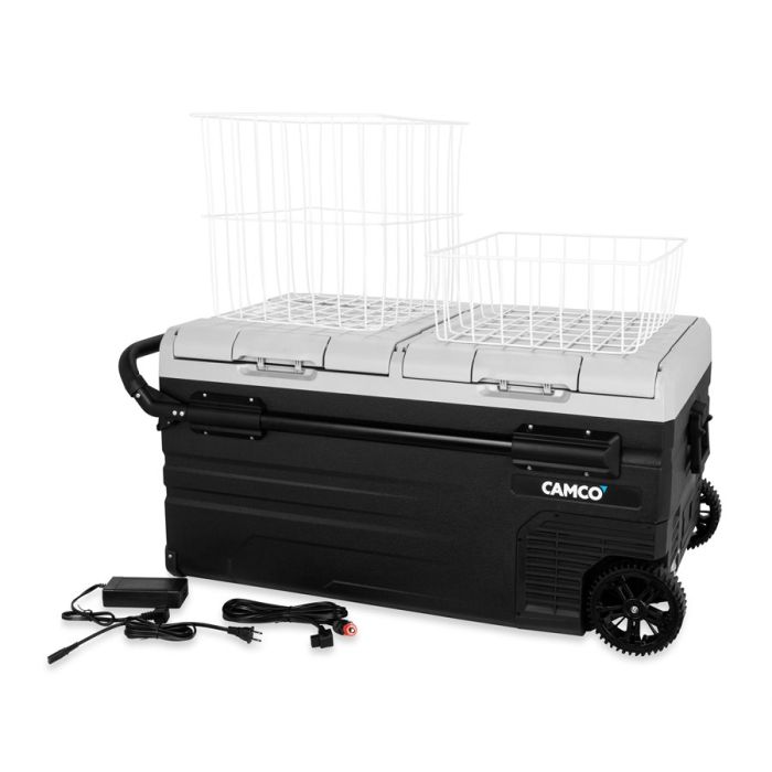 Camco CAM-950 Portable Refrigerator, AC 110V / DC 12V Compact