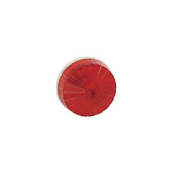Bargman 100 Series Round Red Clearance Side Marker Light 34-50-101 Front