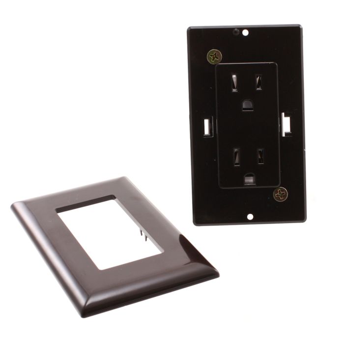 Valterra Self Contained Brown Receptacle - DG15BRVP