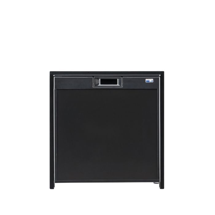 Norcold NR751BB AC/DC Compressor RV Refrigerator front view with the door closed. Norcold NR751BB AC/DC Compressor RV Refrigerator front view with the door closed.
