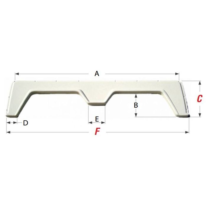 Icon Taupe KZ Tandem 5th Wheel Travel Trailer Fender Skirt FS1760