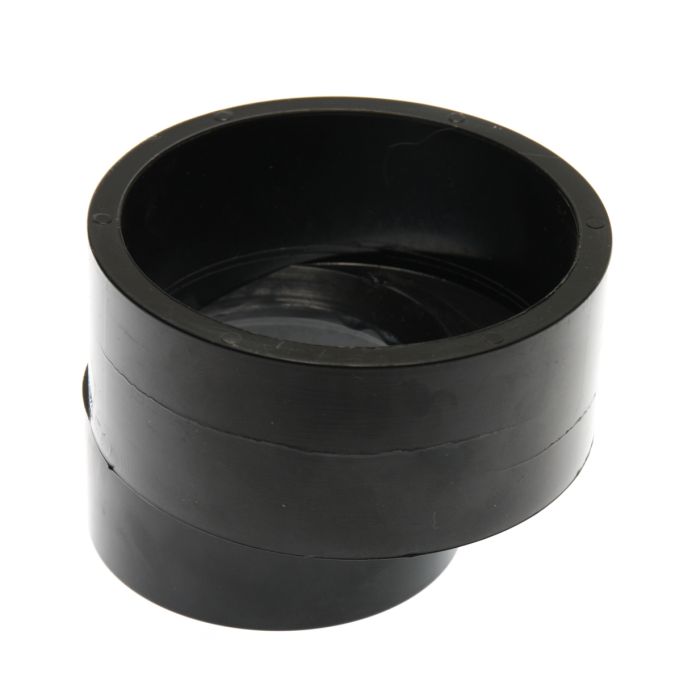 RV Eccentric Tank Reducer Fitting - 3" Spigot To 1.5" Hub For RV Waste Plumbing