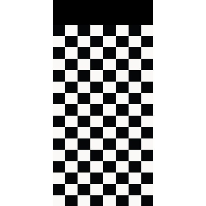 Vinyl Checkered Flag Fabric Black FLXguard Vinyl Checkered Flag Fabric Black FLXguard