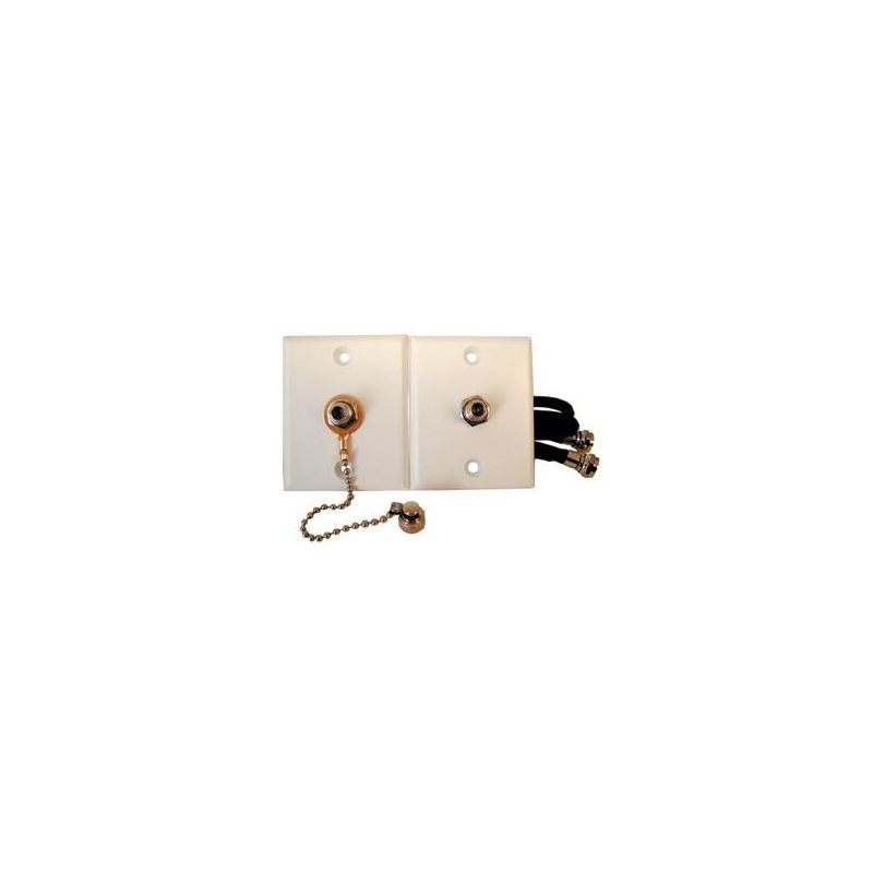 Prime Products Polar White Cable TV Lead-In Kit - 08-6024
