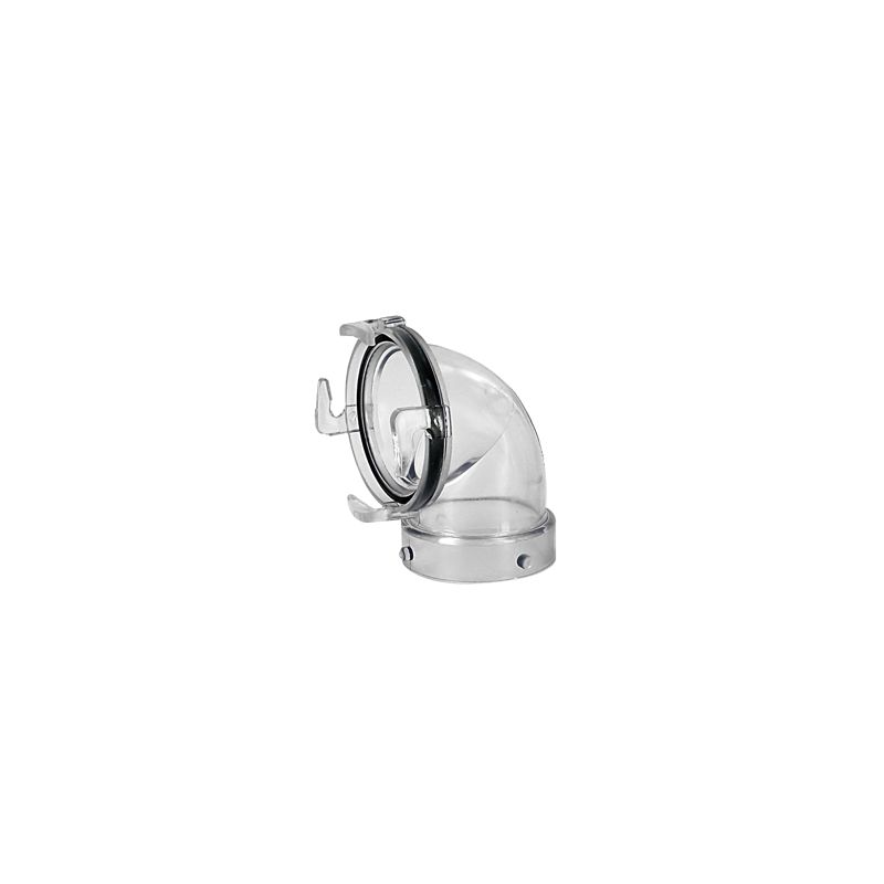 Valterra 90° Clear Bayonet Hose Adaper - T1023
