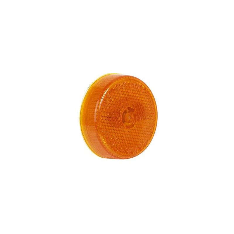 Peterson #143 Amber Clearance Marker Light and Reflector *Only 27 Available* - 1 143A