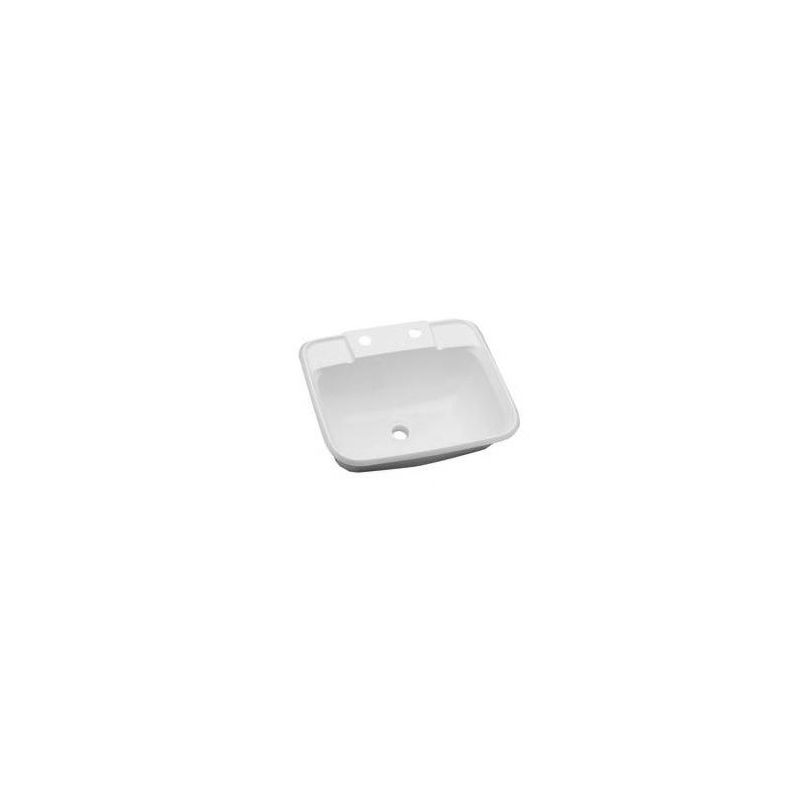 LaSalle Bristol 12 x 15 White Utility Sink - 16186PWA