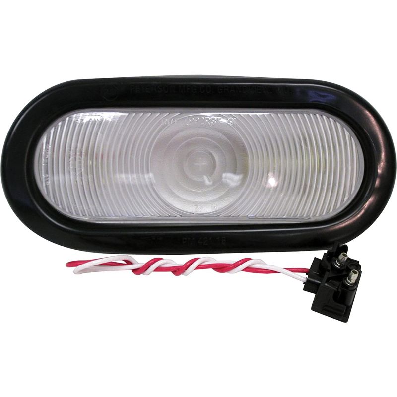 Peterson 416K Oval Sealed Clear Incandescent Back-Up Light Kit - 416K