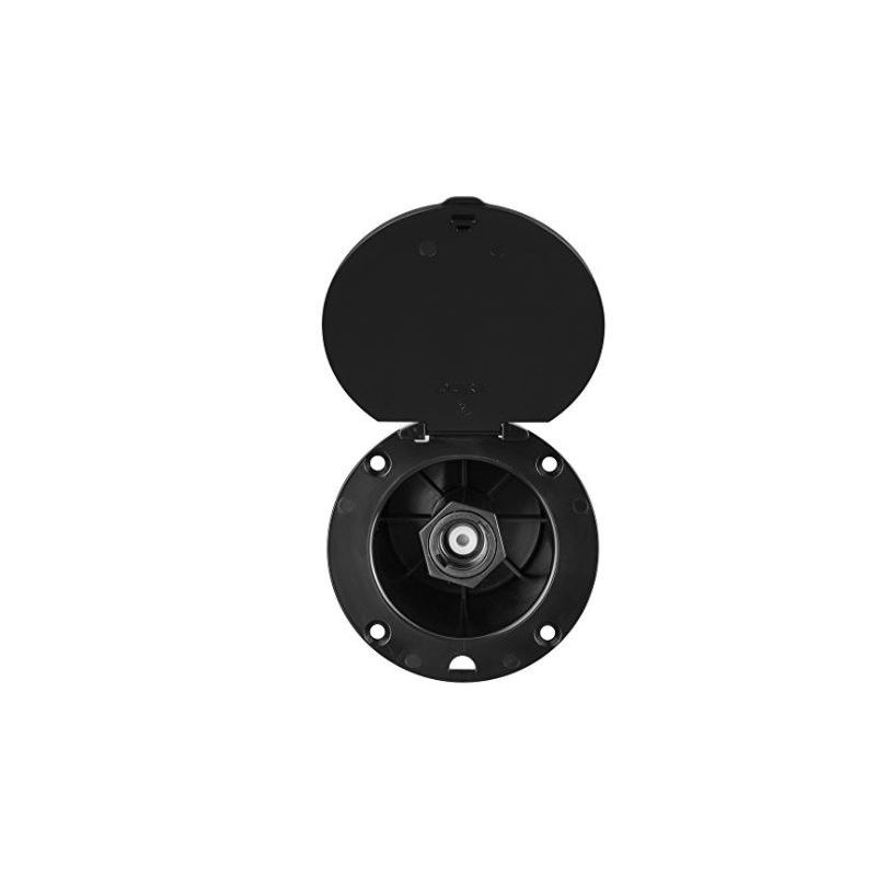 Dura Faucet Black Exterior Spray Port - DF-SA184-BK