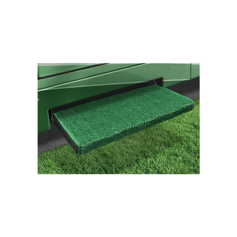 Prest-O-Fit Green 23 Jumbo Wraparound RV Step Rug - 2-0058