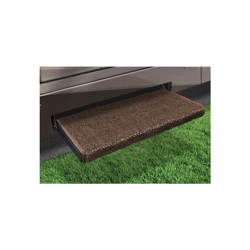 Prest-O-Fit Espresso 23 Jumbo Wraparound RV Step Rug - 2-1050