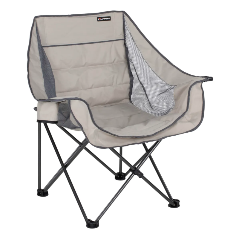 Lippert Components Campfire Folding Camping Chair - Sand - 2021128651
