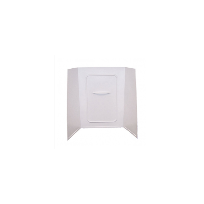 Lippert Components Better Bath 24 x 36 x 56 Bath/Shower Surround - White - 21030
