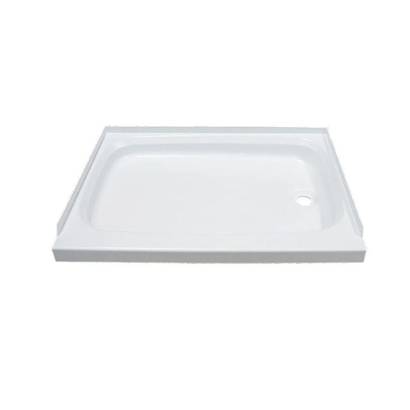 Lippert Components Better Bath 40 x 24 Right Hand Drain Shower Pan - White - 210