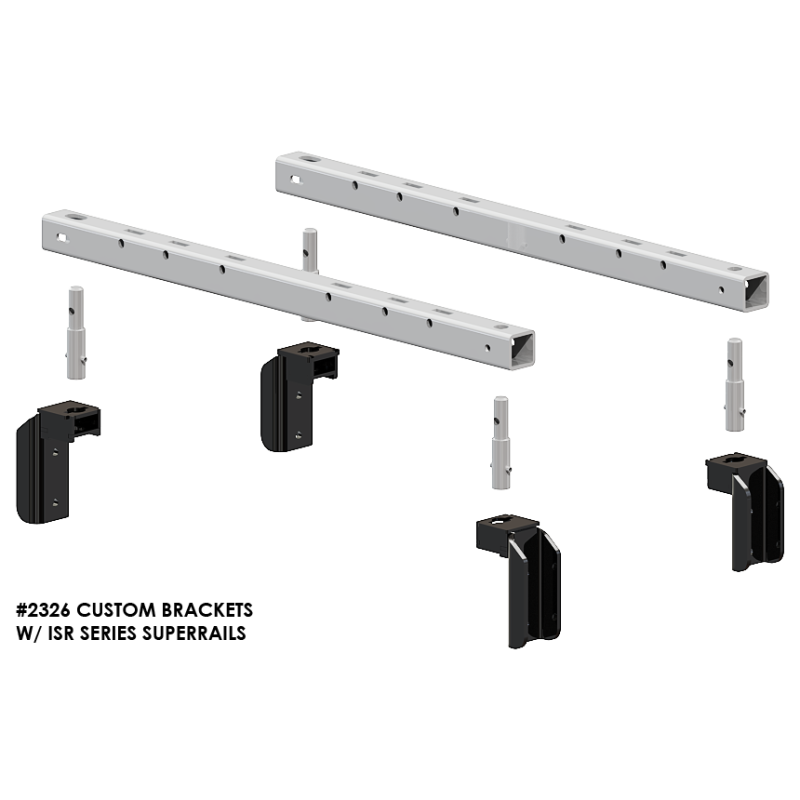 PullRite ISR Series SuperRail 18K Custom Mounting Kit for 1999-2010 Chevrolet/GM