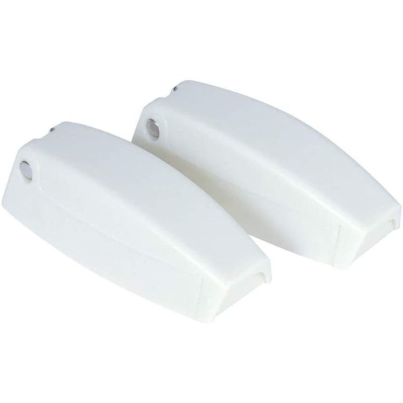 Camco Polar White Baggage Door Catch - 44173