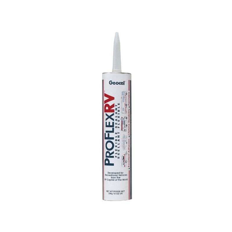 Geocel Bright White 10 oz. ProFlex RV Flexible Sealant - GC28127