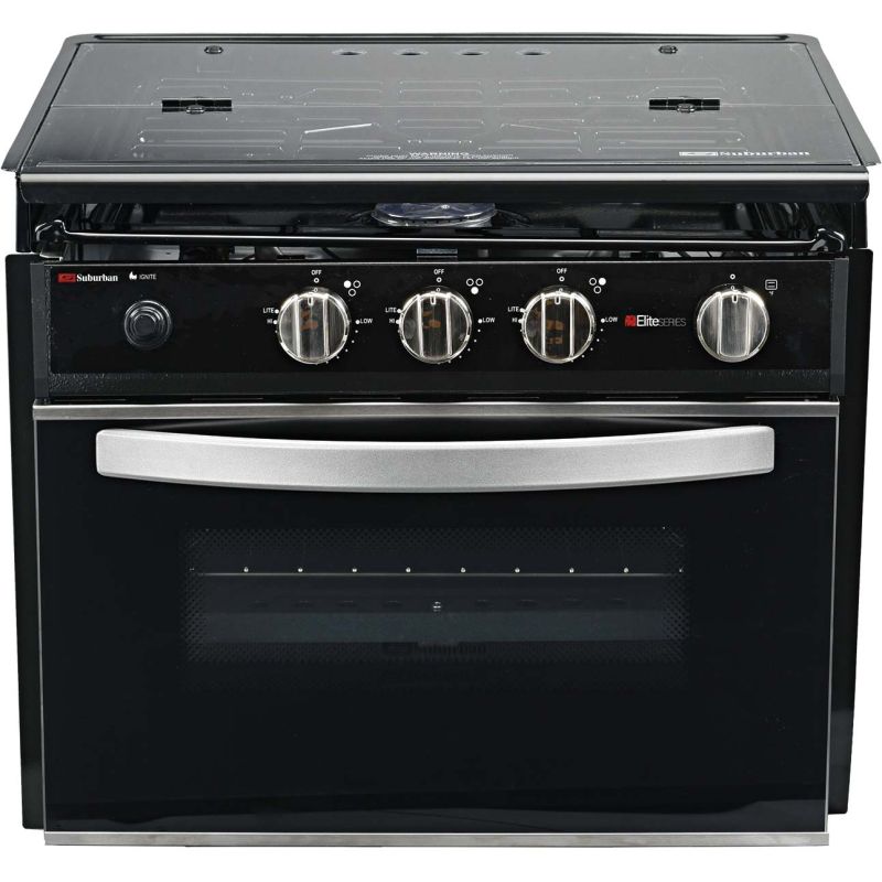 Suburban 17 Elite Series Range w/ Flush Mount Glass Cover - 3627A
