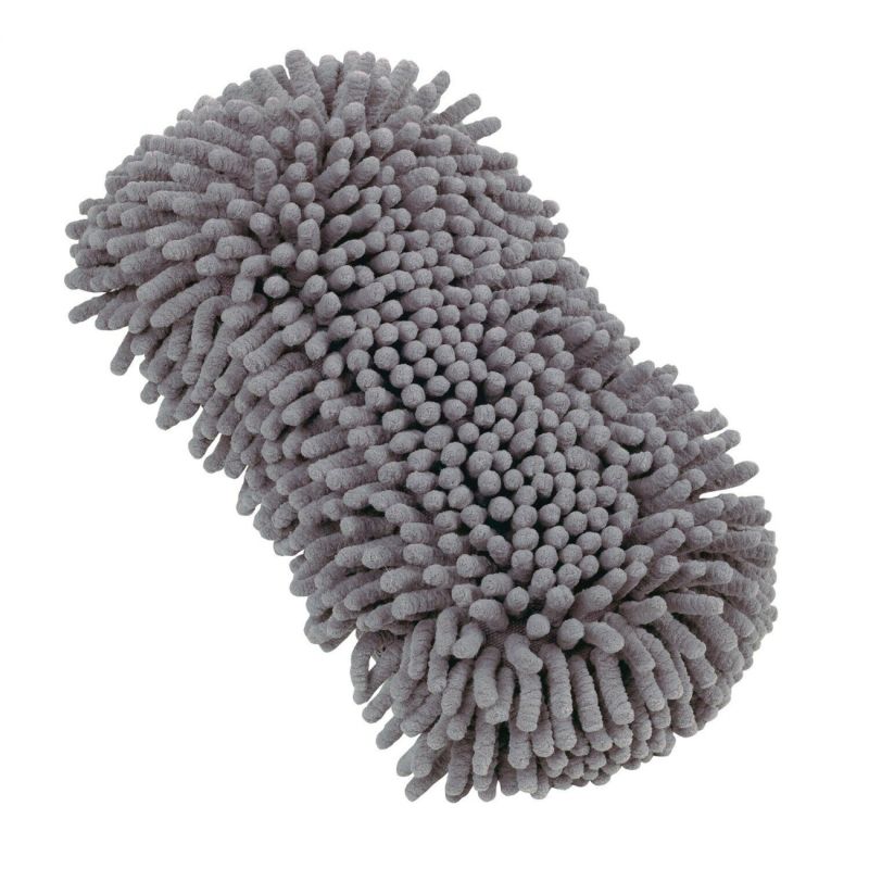 Carrand Absorbent Chenille Microfiber & Bug Scrub Netting Wash Sponge - 40112