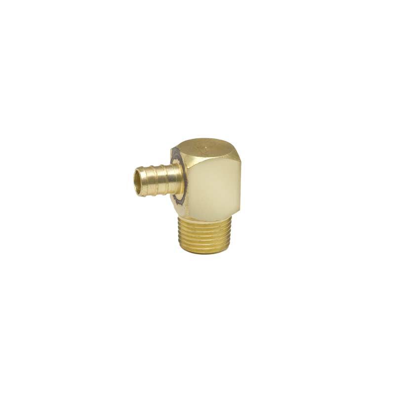 Elkhart Supply 1/2 Insert x 1/2 MPT Elbow Adapter - 41146