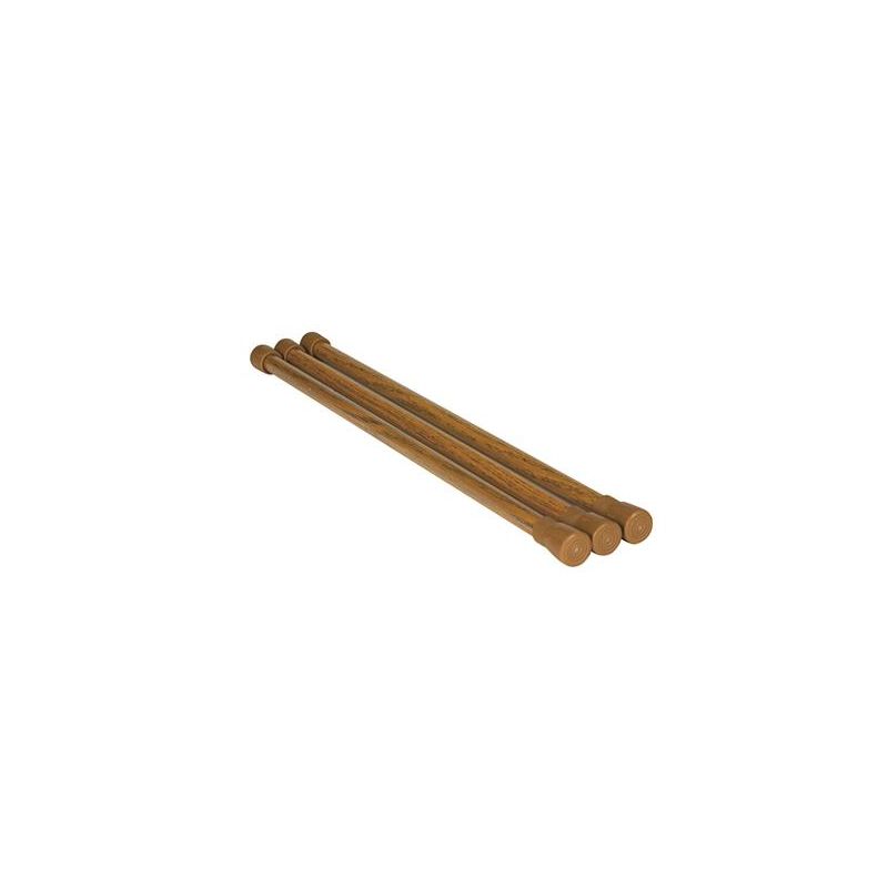 Camco 15-1/2 - 28 Oak Cupboard and Refrigerator Bars - 43823