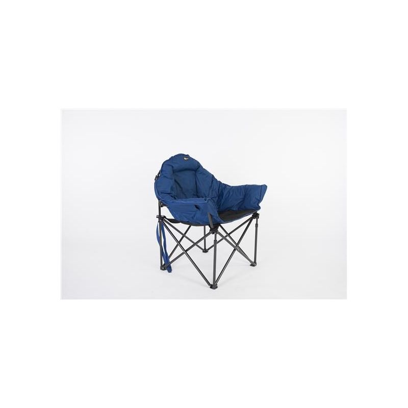 Faulkner Blue/Black Big Dog Bucket Chair - 49575