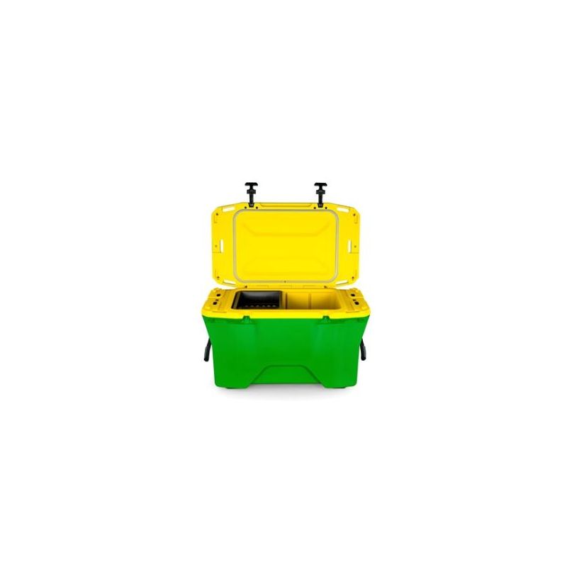 Camco Currituck 50 Qt. Premium College Football Color Cooler Green & Yellow - 51