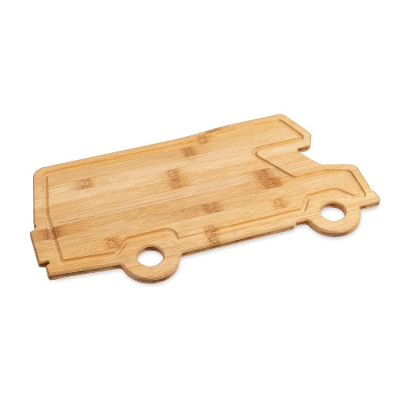 Camco Life Is Better at the Campsite Retro Motorhome Shaped Cutting Board - 5309