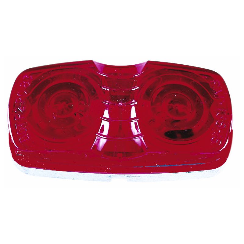 Peterson #138 Rectangle Red Clearance Light - V138R
