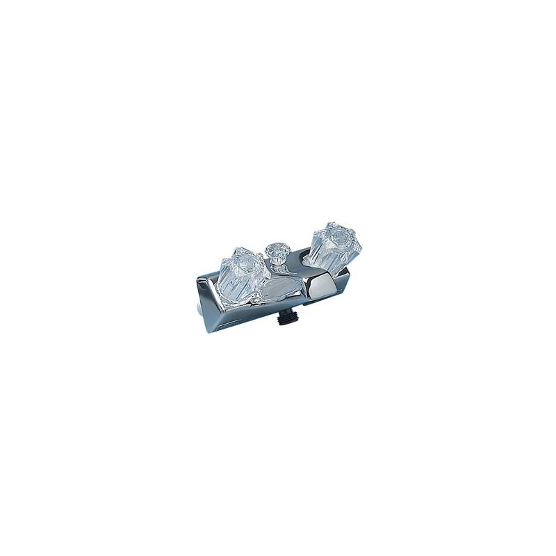 Utopia Chrome with Clear Handled Tub/Shower Diverter - 20351207