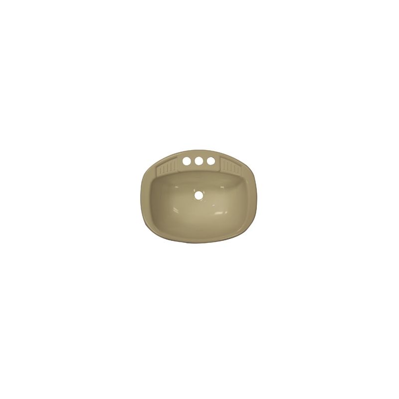 LaSalle Bristol Drop-in 16 x 20 White Lavatory Sink - 16270PWA