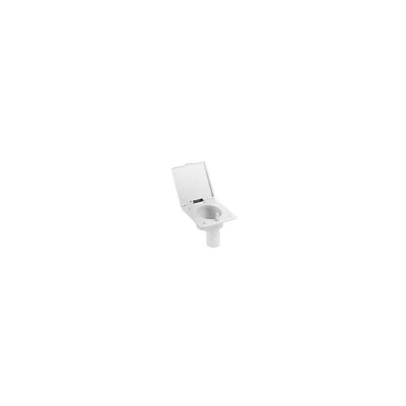 Zebra 1-1/4 Polar White Water Fill Spout - RT144P