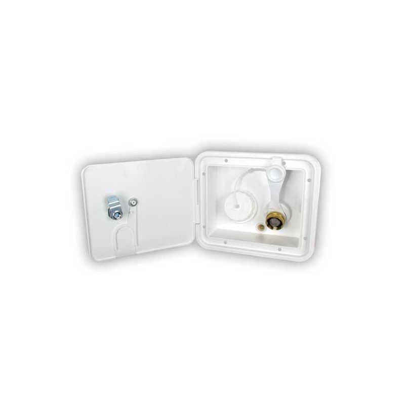 JR Polar White Locking City/Gravity Water Hatch - K7112-6-A