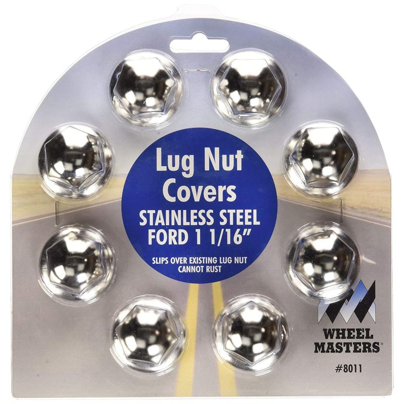 Wheel Masters Lug Nut Covers For Ford 1-1/16 - 8011