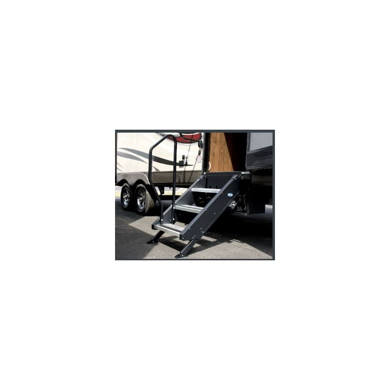 MORryde StepAbove 3 Step Folding Entry Step - STP-3-30-04H