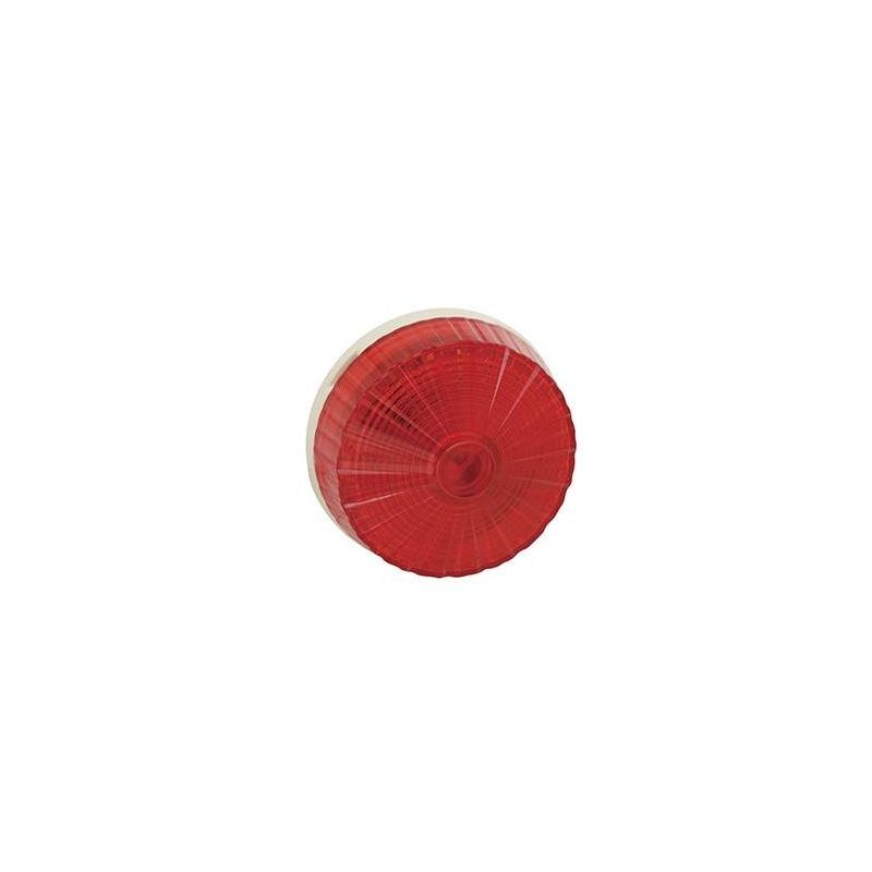 Bargman 100 Series Round Red Clearance Side Marker Light 3450101
