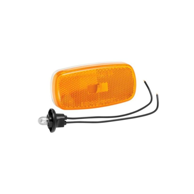 Bargman #59 Series Incandescent Amber Clearance Side Marker Light