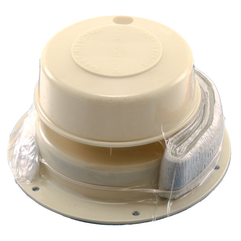 Camco Colonial White Plumbing Vent Kit - 40133