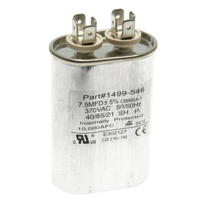 Coleman A/C Fan Capacitor 7.5 MFD - 1499-5461