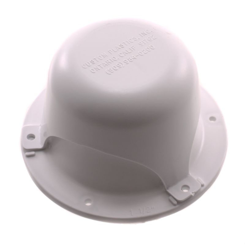 Custom Plastics Polar White Plumbing Vent - CP-43